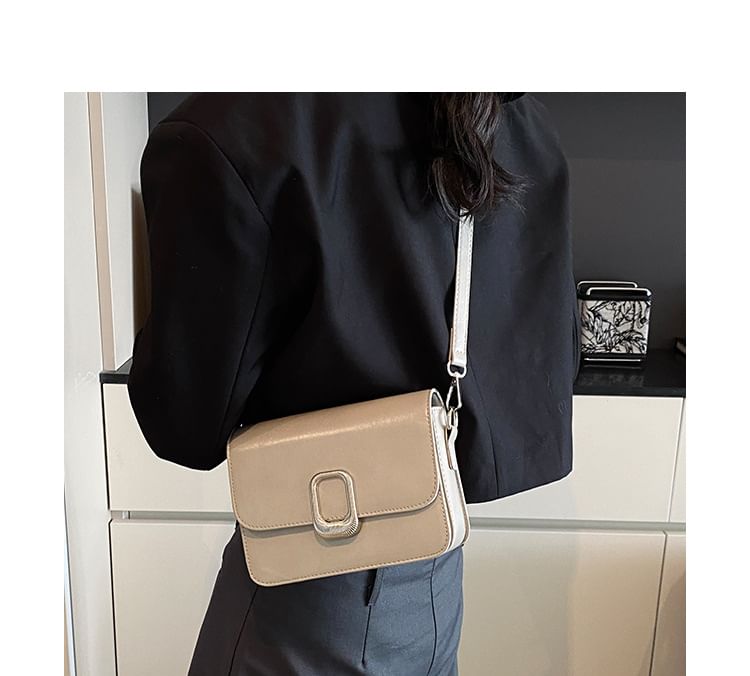 Leather Bag Faux Crossbody Flap