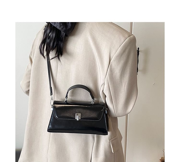 Faux Bag Crossbody Leather Flap