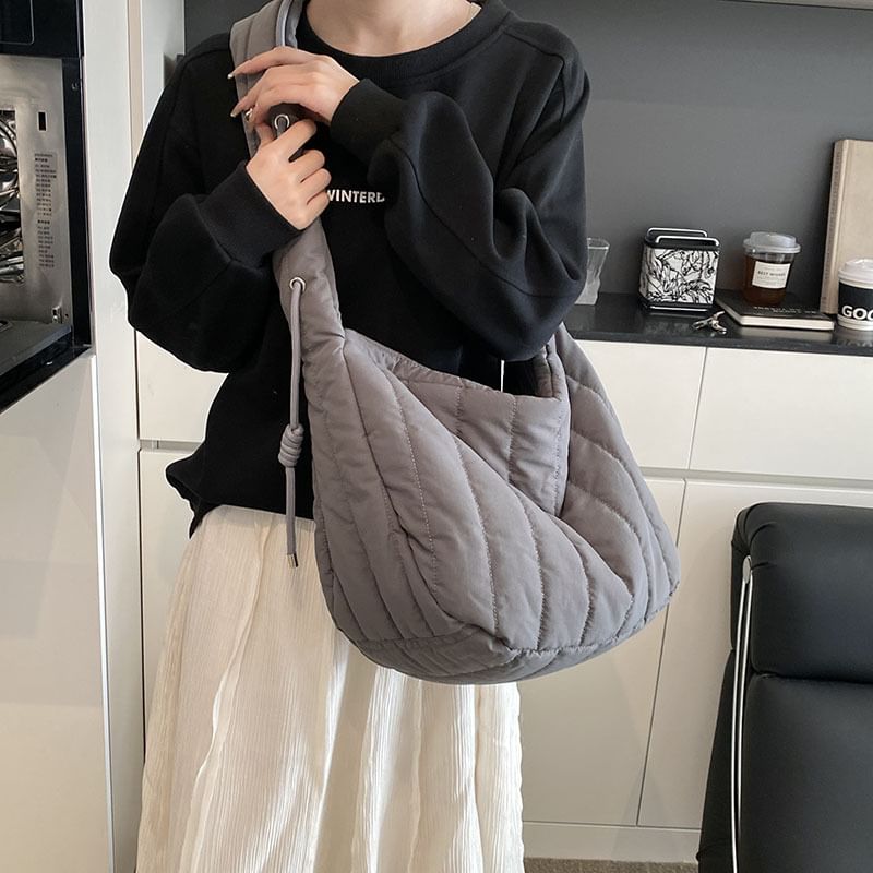 Bag Quilted Shoulder Plain