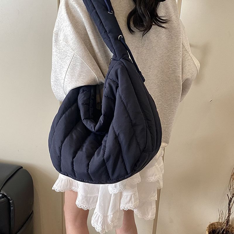 Bag Quilted Shoulder Plain