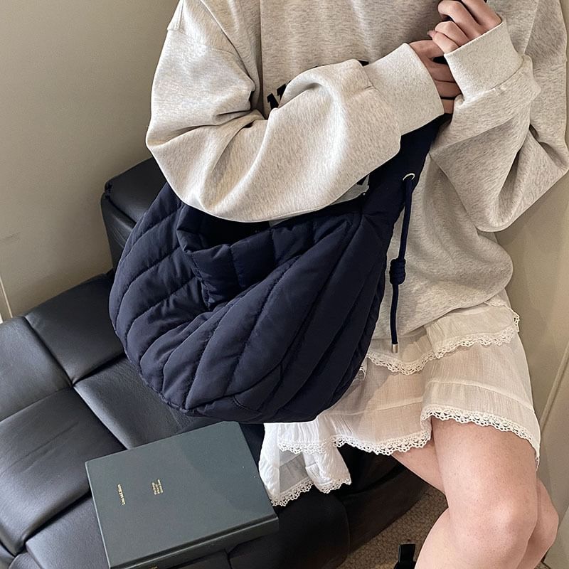 Bag Quilted Shoulder Plain