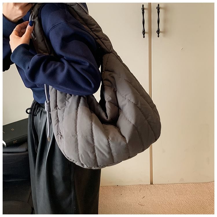 Bag Quilted Shoulder Plain
