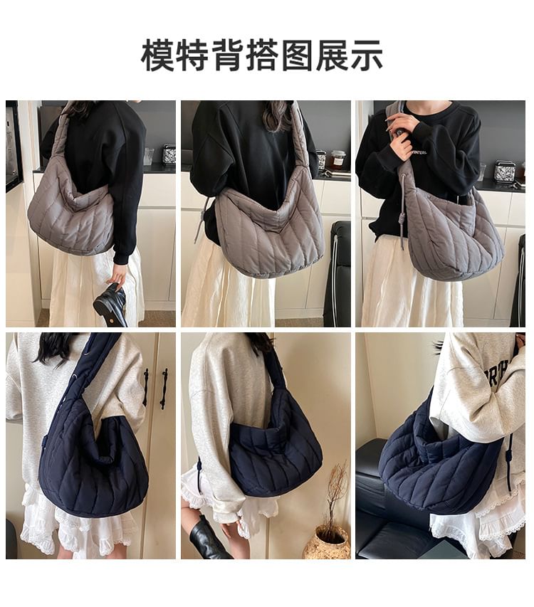 Bag Quilted Shoulder Plain