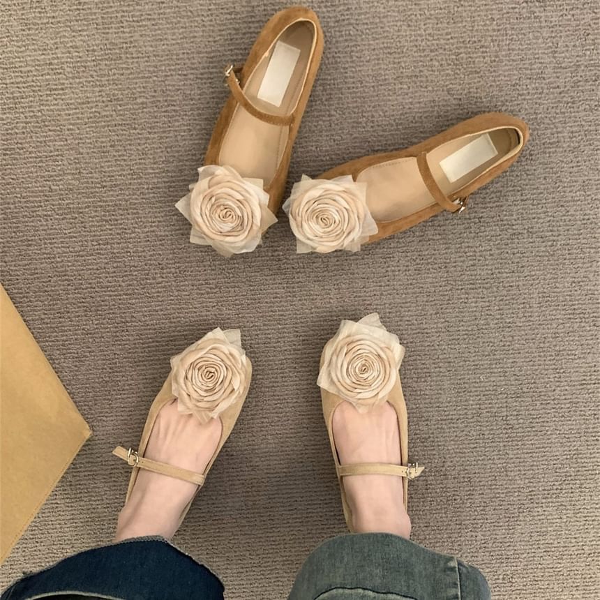 Floral Shoes Mary Jane