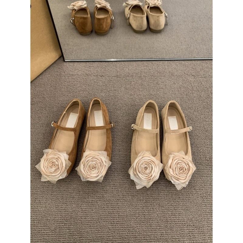 Floral Shoes Mary Jane