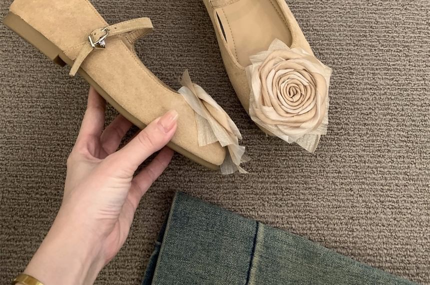 Floral Shoes Mary Jane