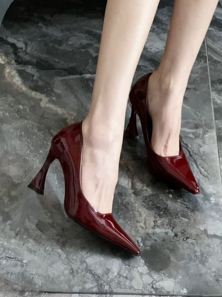 Pumps Stiletto Pointy Heel