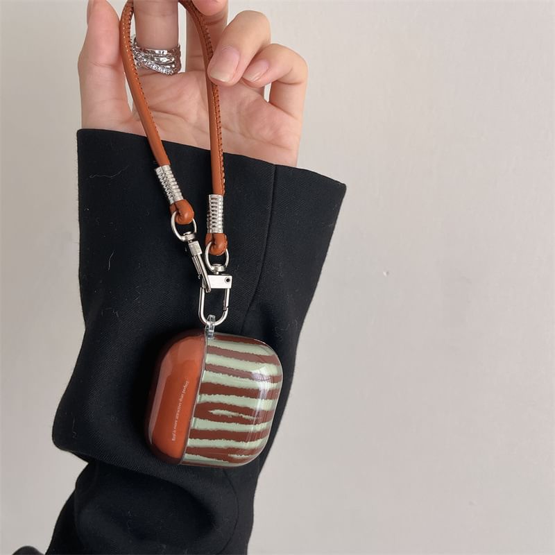 Set Skin Strap Case Pro / AirPods Earphone Striped