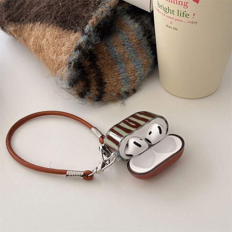 Set Skin Strap Case Pro / AirPods Earphone Striped