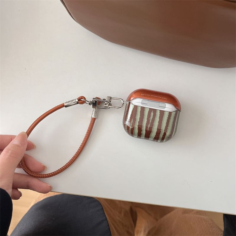 Set Skin Strap Case Pro / AirPods Earphone Striped