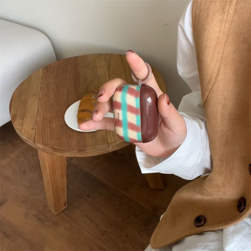 Charm Plaid Set Case Earphone AirPods Skin / Pro