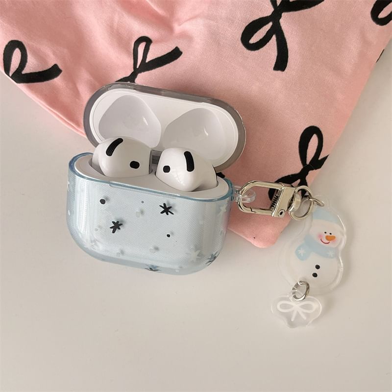 / Case Set AirPods Charm Skin Star Earphone Pro