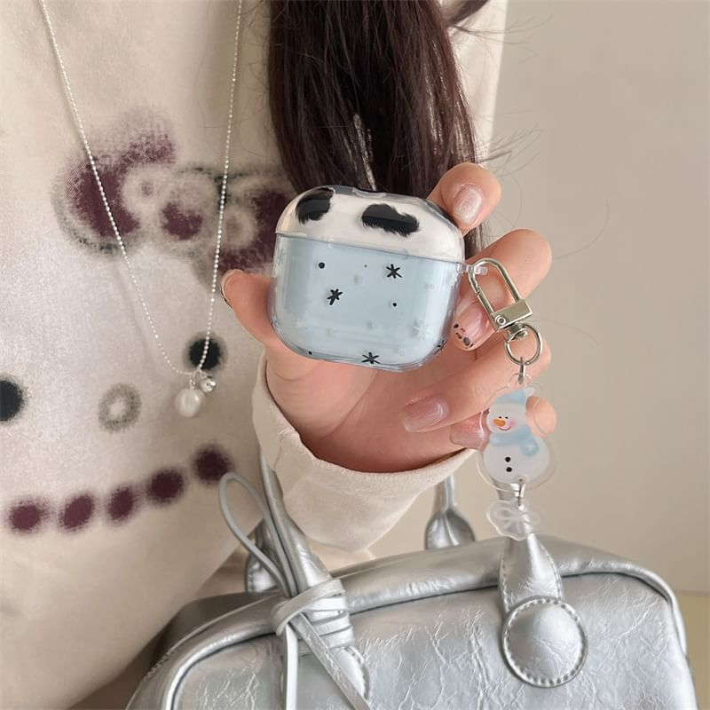 / Case Set AirPods Charm Skin Star Earphone Pro