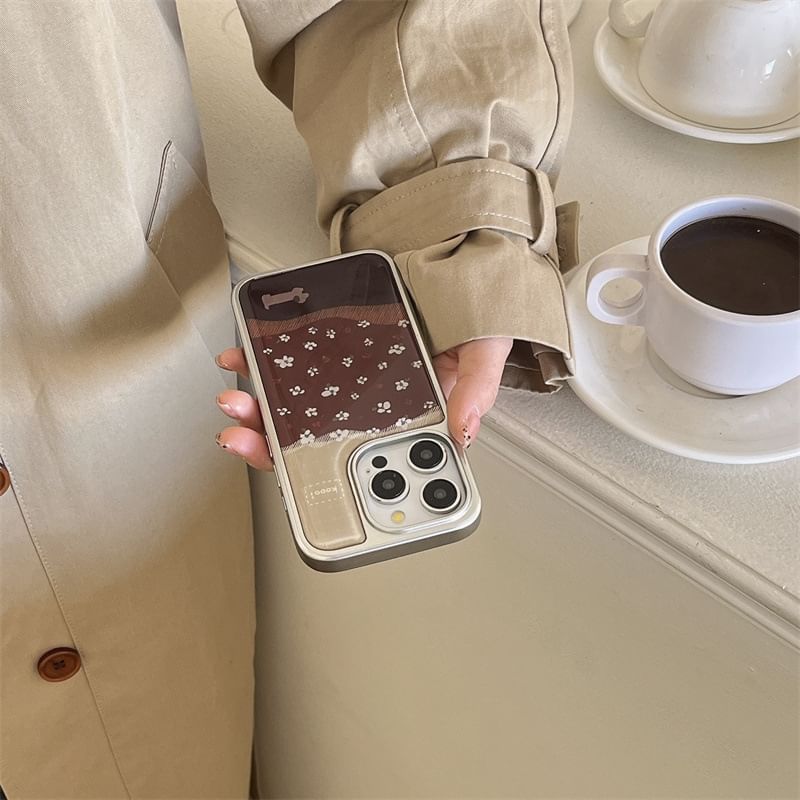 Case Phone Dog Floral