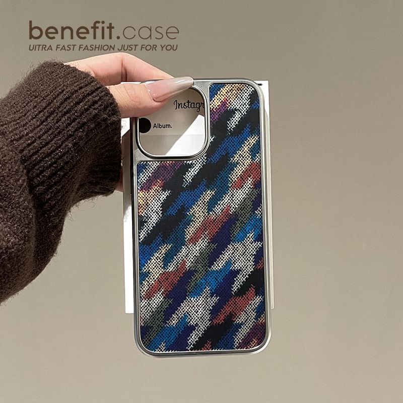 Strap Case / Phone Set Houndstooth