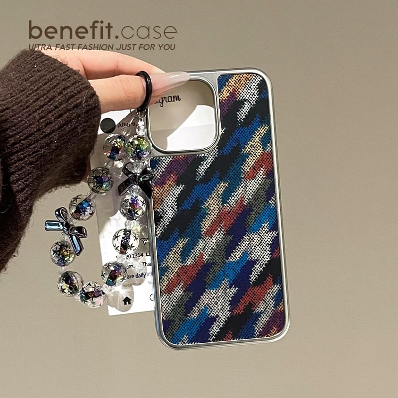 Strap Case / Phone Set Houndstooth