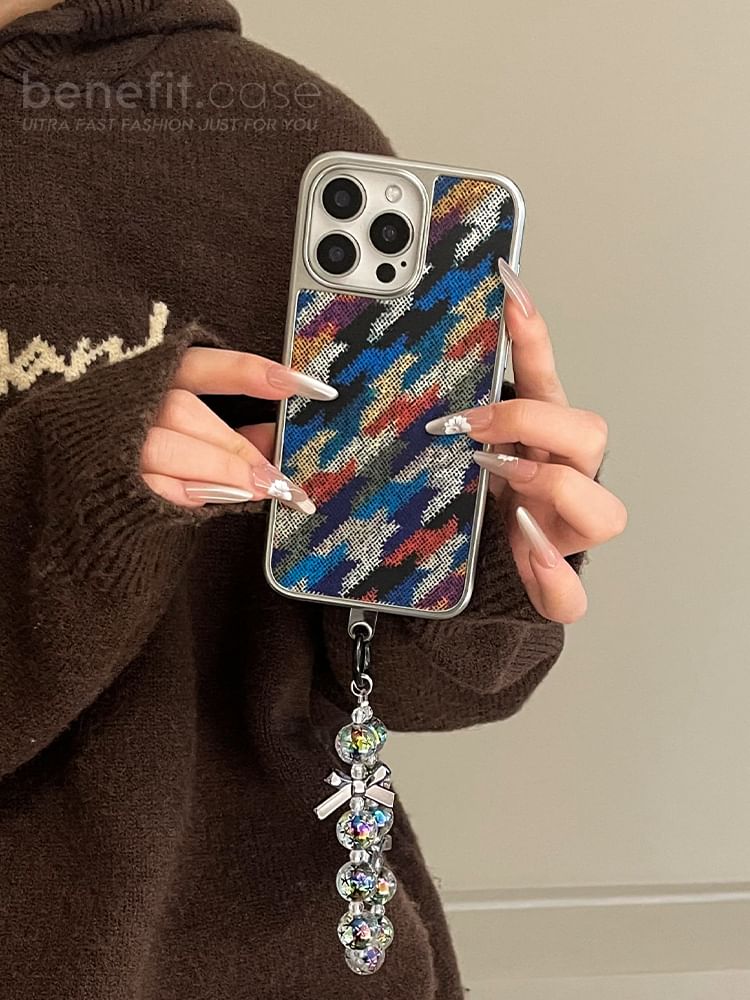 Strap Case / Phone Set Houndstooth