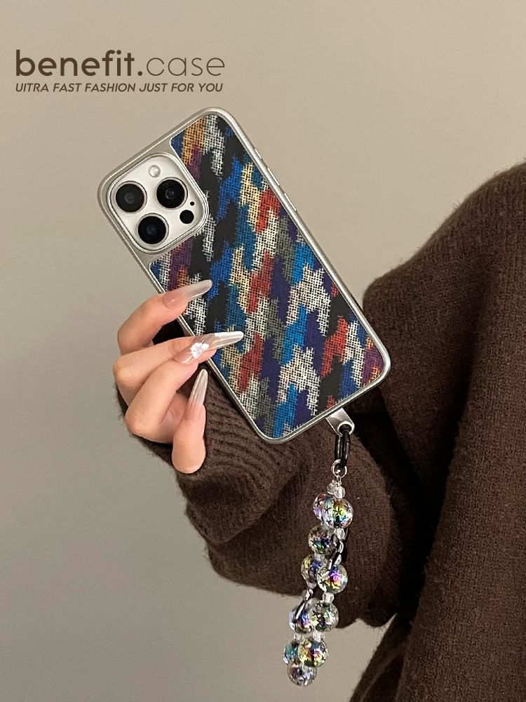 Strap Case / Phone Set Houndstooth