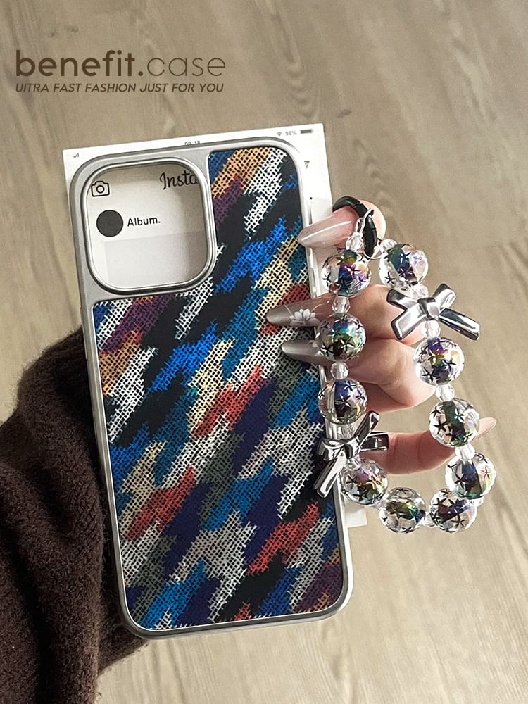 Strap Case / Phone Set Houndstooth