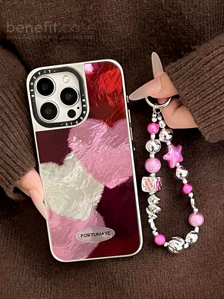 Phone Heart Case Strap Set /