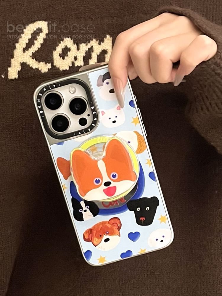 Dog Case Mirrored Phone
