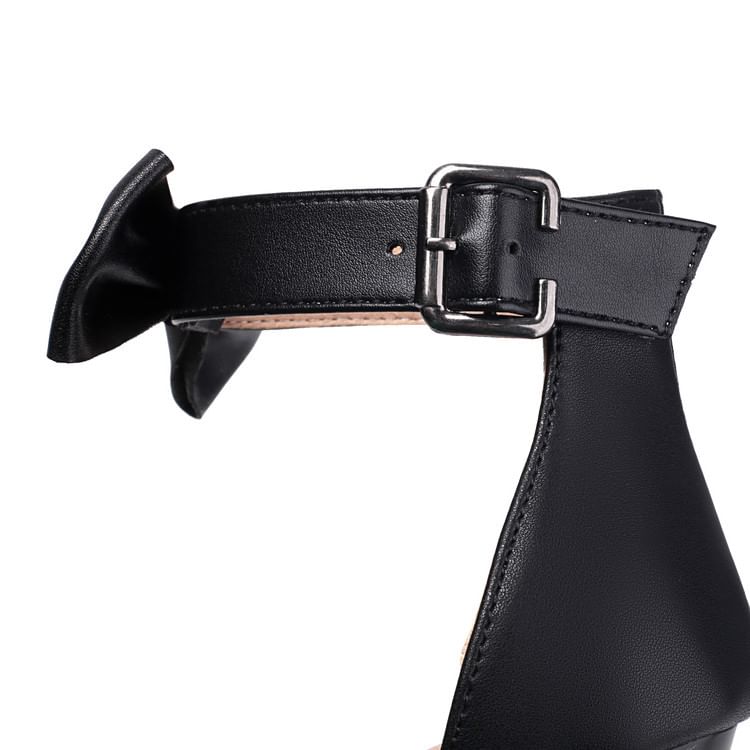 Detail Bow High Sandals Heel
