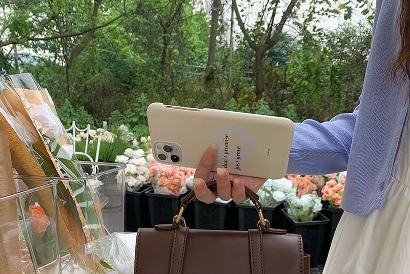 Leather Flap Faux Plain Backpack