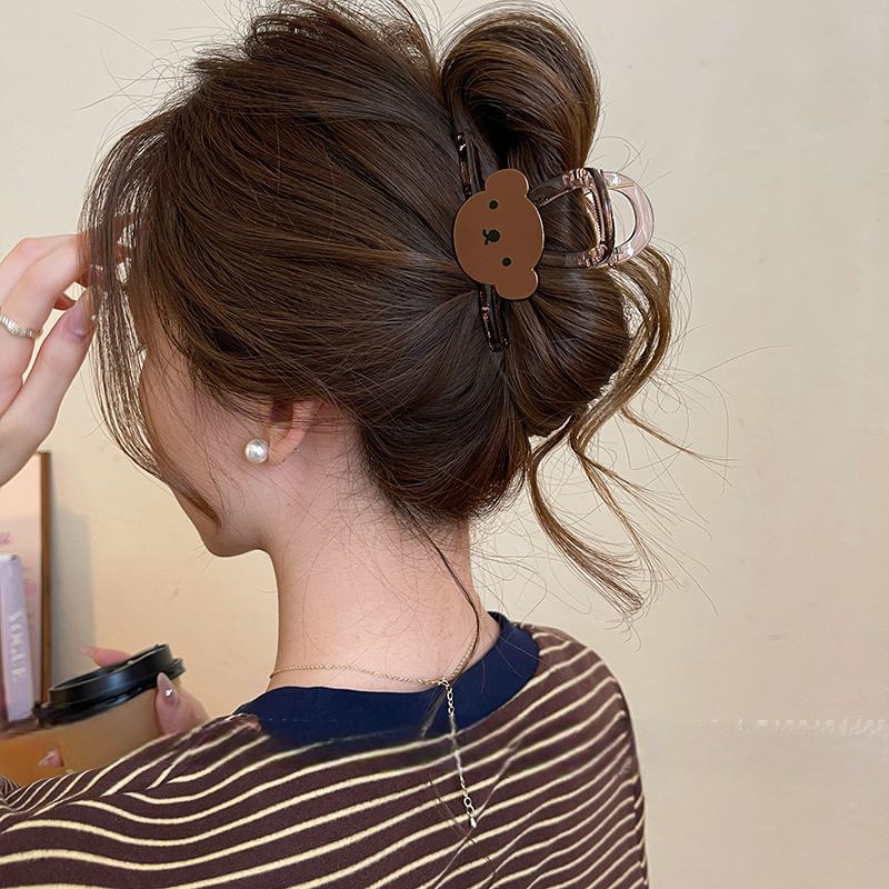 Hair Clip Claw Bear (Various Designs) Acrylic