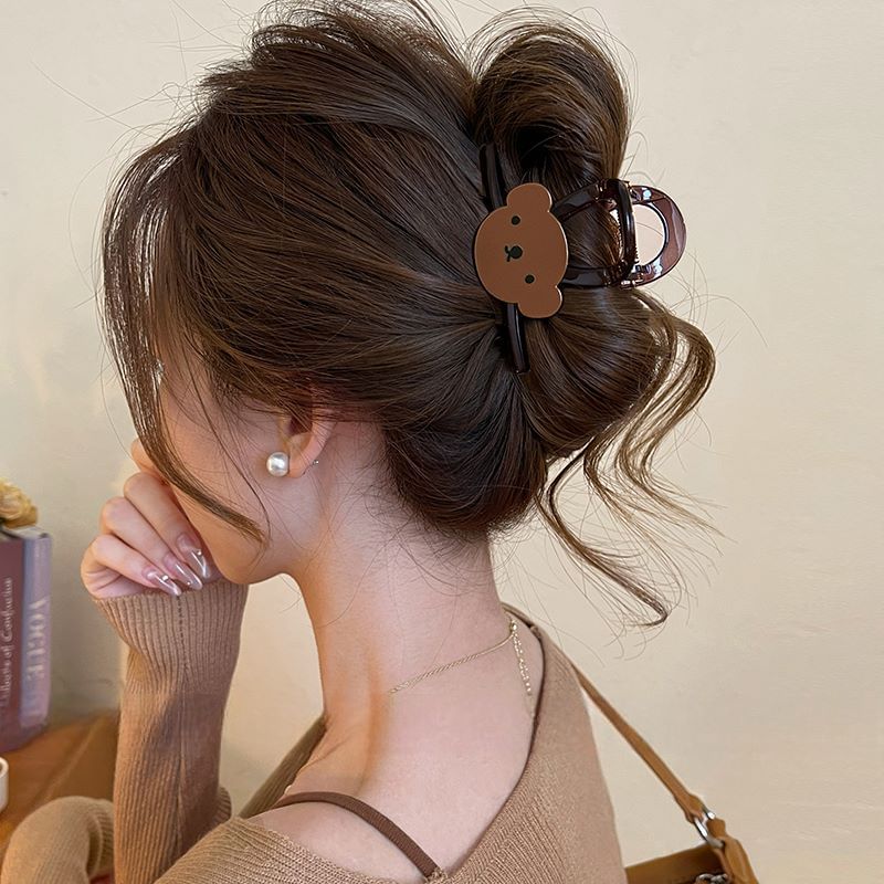 Hair Clip Claw Bear (Various Designs) Acrylic