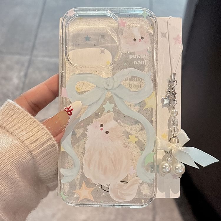 Cat Ribbon Case Phone