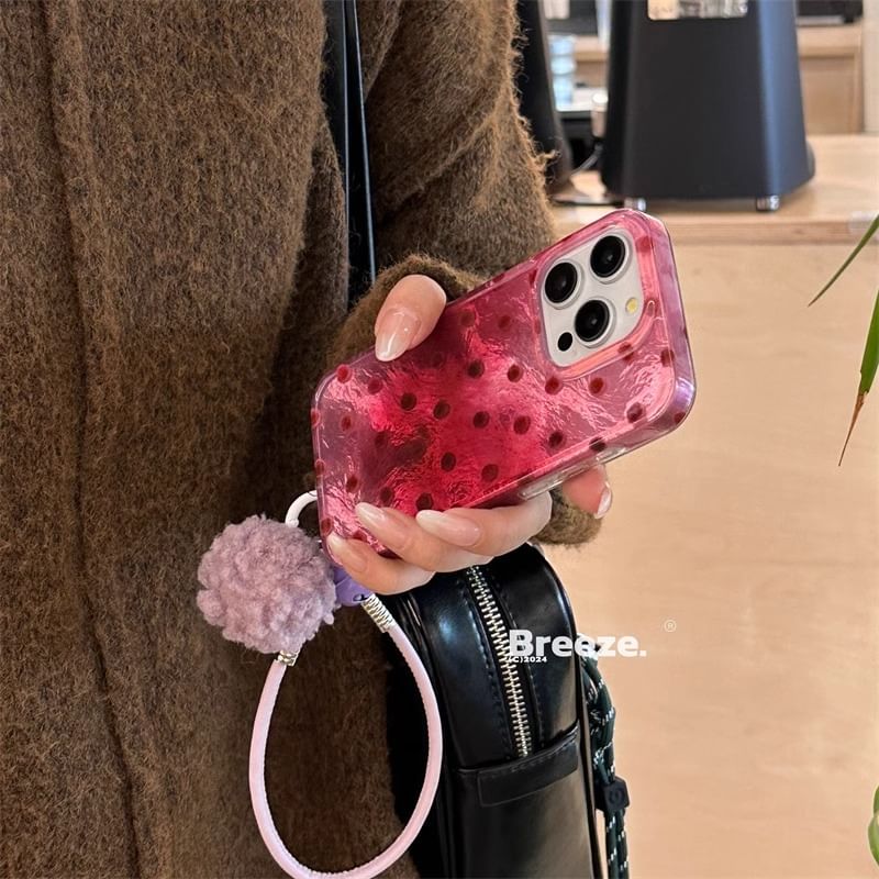 Case Set / Dot Phone Polka Strap