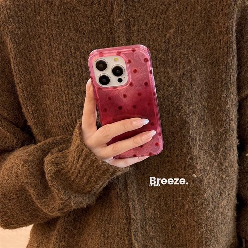 Case Set / Dot Phone Polka Strap