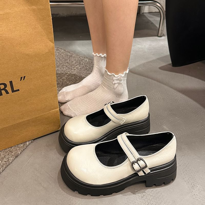 Jane Platform Mary Shoes