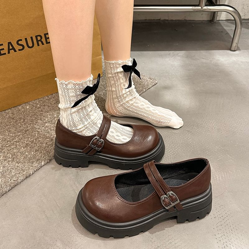 Jane Platform Mary Shoes