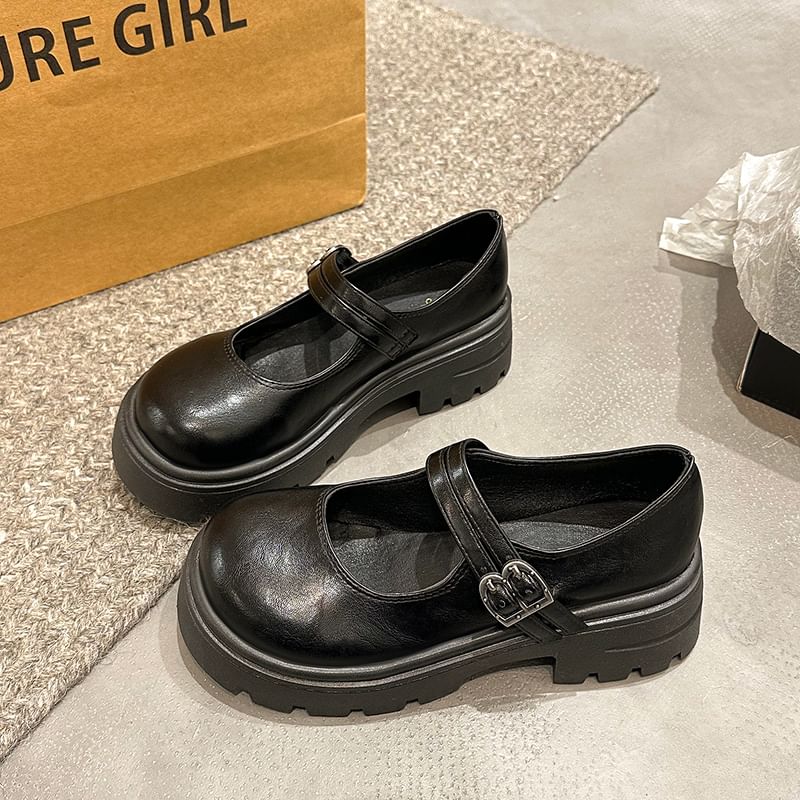 Jane Platform Mary Shoes