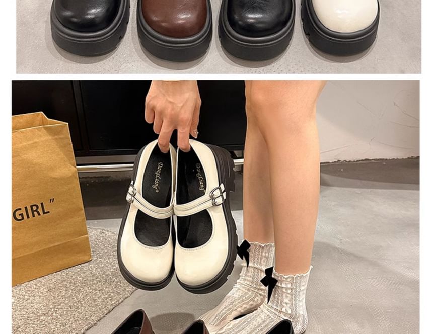 Jane Platform Mary Shoes