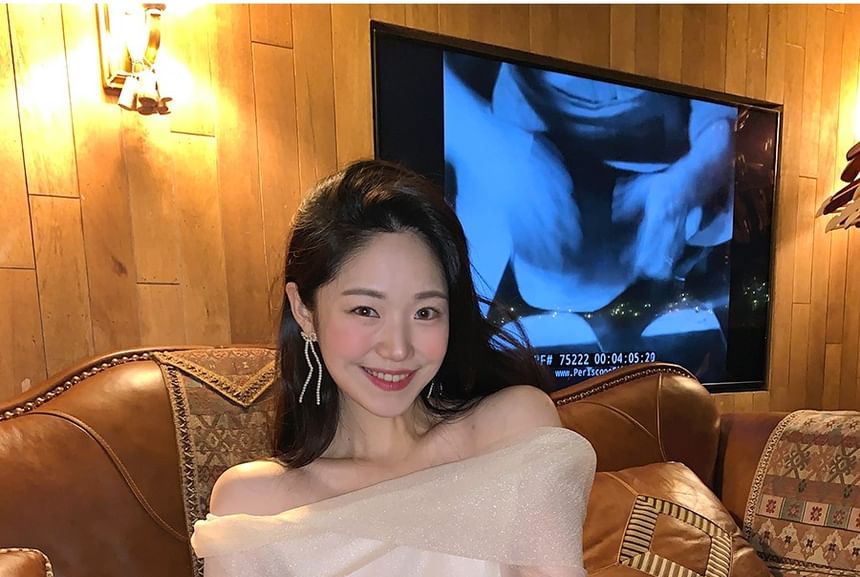 Beaded Silver Earring Bow 925 Stud Sterling