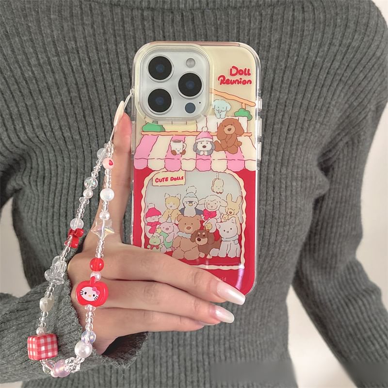 / Set Strap Case Phone Animal