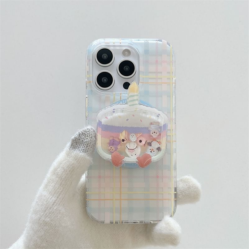 Phone with MagSafe) Magnetic Case (Compatible Plaid