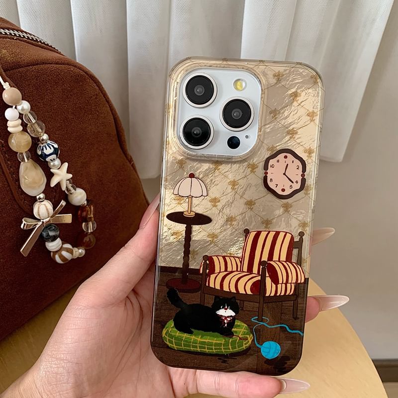 with Case Strap Phone Cat