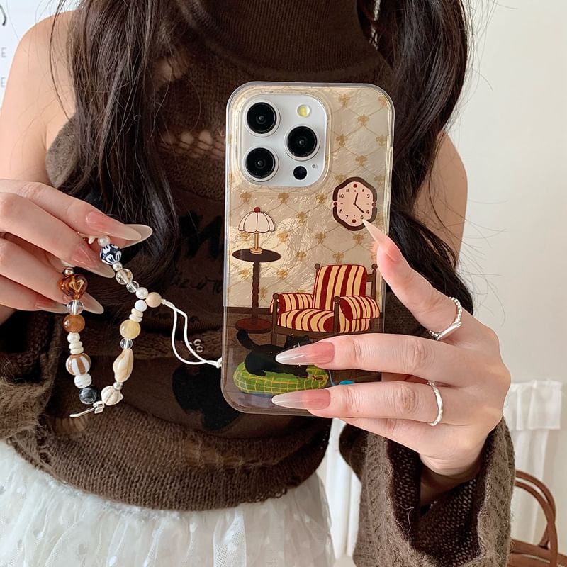 with Case Strap Phone Cat