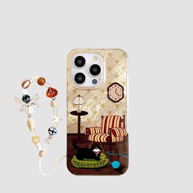 with Case Strap Phone Cat