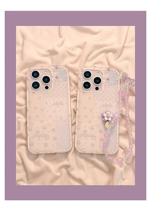 Strap Phone Floral Case / Set