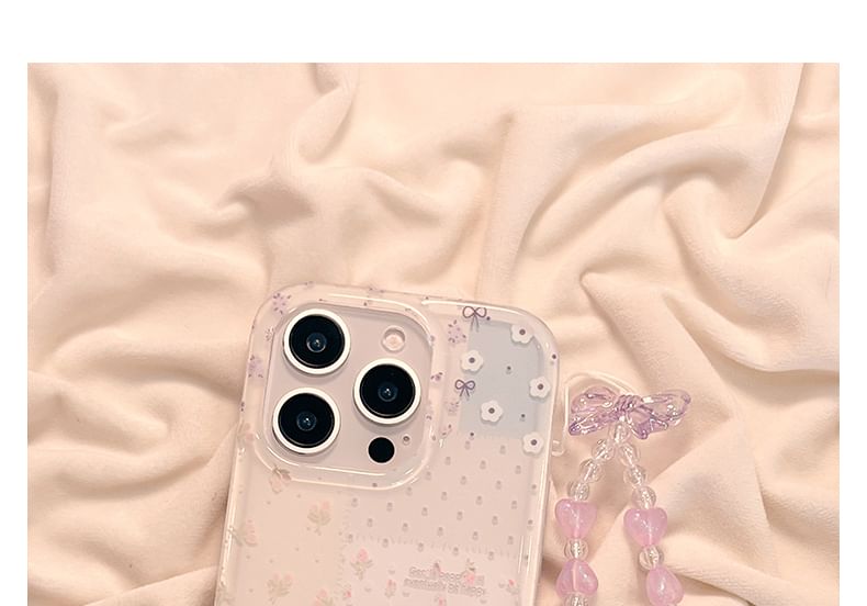 Strap Phone Floral Case / Set