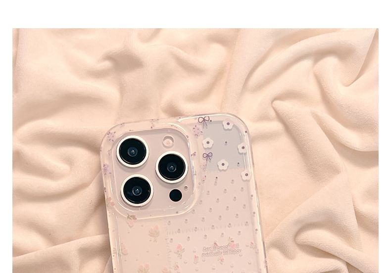 Strap Phone Floral Case / Set