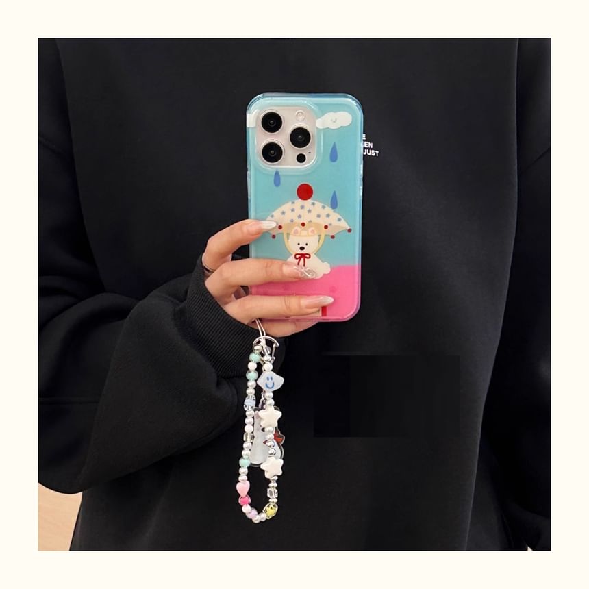 Phone Strap Case with Dog