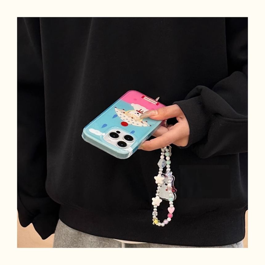 Phone Strap Case with Dog