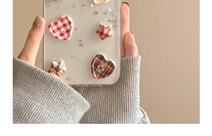 Phone Case Button Star