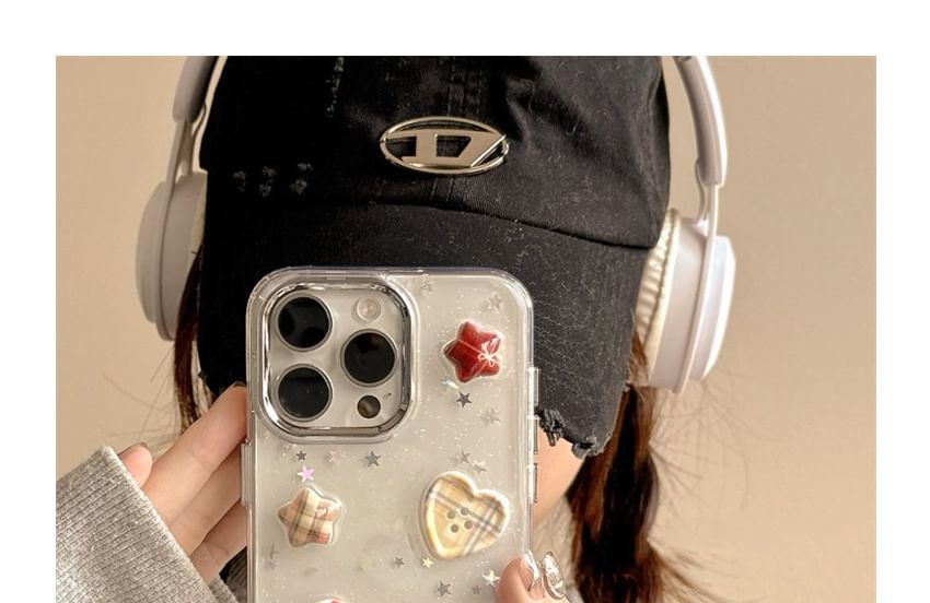 Phone Case Button Star