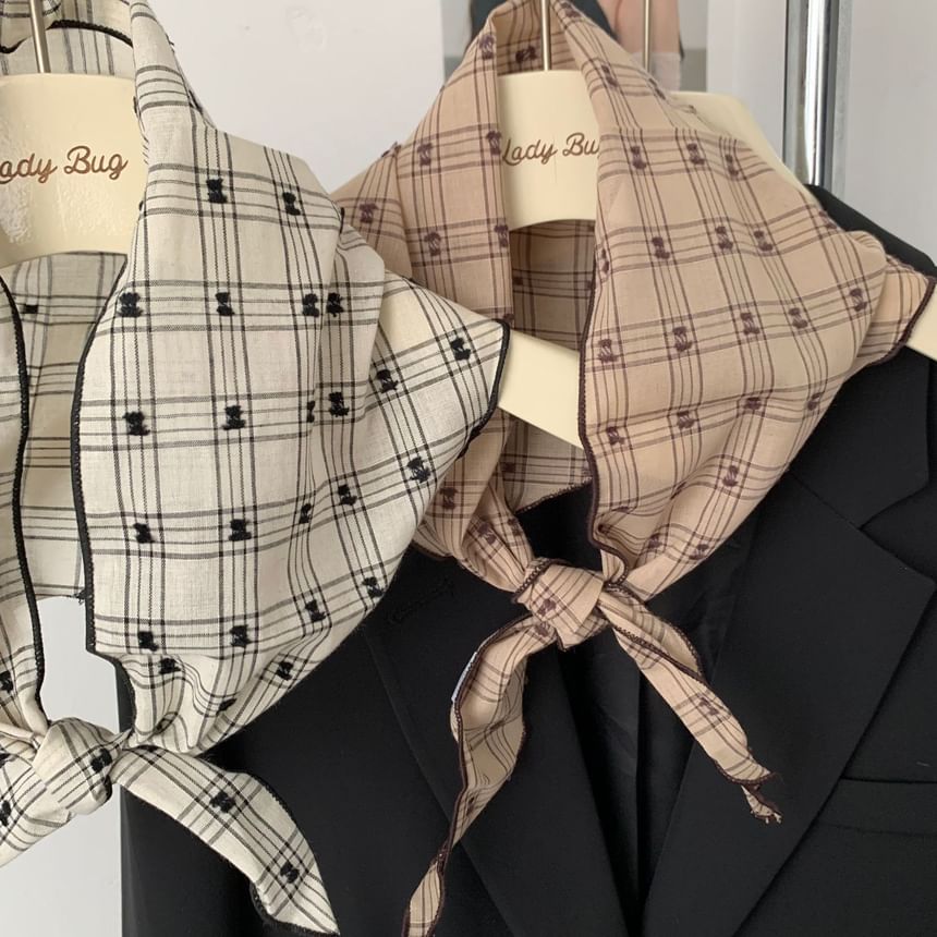 Plaid Neckerchief